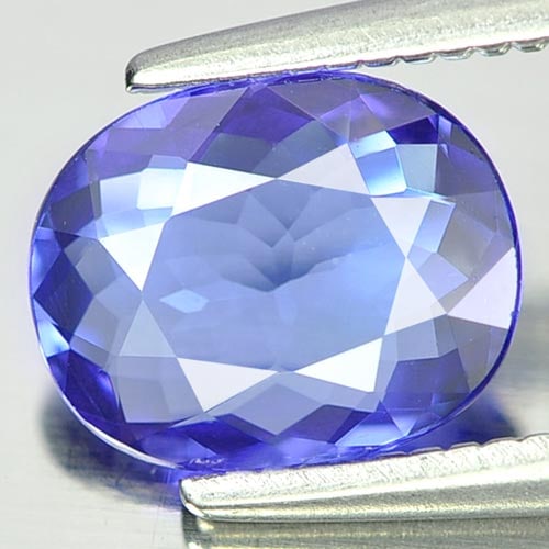 Natural Blue Tanzanite Gemstones 1.11 Ct. Clean Oval 8 x 6.4 Mm.: Product ID: 807006444 Product Name: Natural Tanzanite Weight: 1.11 CT. Size: 8 x 6.4 x 2.6 MM. Shape: Oval Color: Violetish Blue Clarity:IF Luster: Good Gems Origin: Tanzania Treatment: Heated Crystal