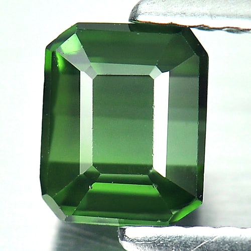 Natural Green Tourmaline Gemstones 1.01 Ct. Clean Octagon Shape 6 x 4.69 Mm.: Product ID: 807242501 Product Name: Natural Tourmaline Weight: 1.01 CT. Size: 6 x 4.9 x 3.8 MM. Shape: Octagon Color: Green Clarity:VSI Luster: Good Gems Origin: Nigeria Treatment: Unheated Crystal St