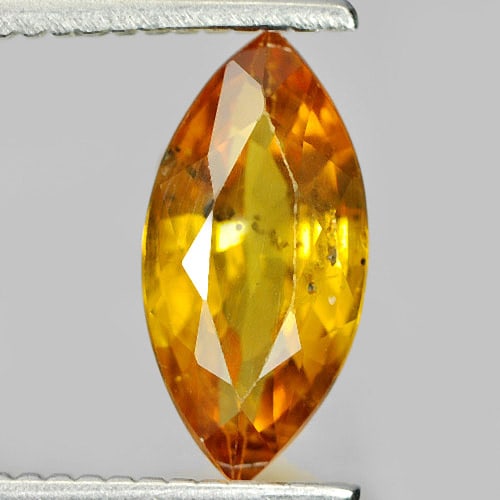 Natural Yellow Sapphire Gemstones 0.98 Ct. Marquise Shape 9.1 x 4.5 Mm.: Product ID: 806158703 Product Name: Natural Yellow Sapphire Weight: 0.98 CT. Size: 9.1 x 4.5 x 3.1 MM. Shape: Marquise Color: Yellow Clarity:SI1 Luster: Good Gems Origin: Thailand Treatment: Heated Cr