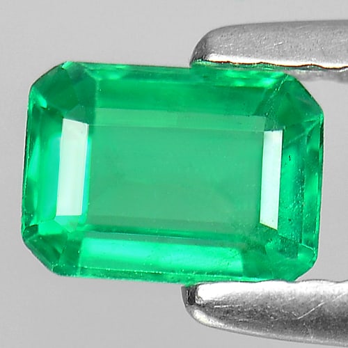 Natural Green Emerald Gemstones 0.48 Ct. Octagon Shape 5.76 x 4.21 Mm.: Product ID: 802403648 Product Name: Natural Emerald Weight: 0.48 CT. Size: 5.76 x 4.21 x 2.51 MM. Shape: Octagon Color: Green Clarity:SI1 Luster: Beautiful Gems Origin: Columbia Treatment: Unheated Cr