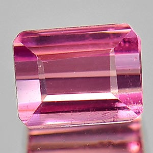Natural Pink Tourmaline Gemstones 0.72 Ct. VVS Octagon Shape 5.6 x 4.3 Mm.: Product ID: 807234116 Product Name: Natural Tourmaline Weight: 0.72 CT. Size: 5.6 x 4.3 x 3.3 MM. Shape: Octagon Color: Pink Clarity:VVS Luster: Good Gems Origin: Nigeria Treatment: Unheated Crystal S