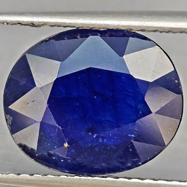 Natural Blue Sapphire Gemstones 6.17 Ct. Oval Shape 11.9 x 9.8 Mm.: Product ID: 806012316 Product Name: Natural Blue Sapphire Weight: 6.17 CT. Size: 11.9 x 9.8 x 5.6 MM. Shape: Oval Color: Blue Clarity:SI1 Luster: Good Gems Origin: Madagascar Treatment: Heated (Lead-g