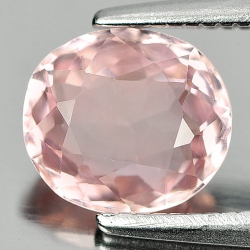 Natural Pink Peach Tourmaline Gemstones 1.22 Ct. Oval Shape 7.3 x 6.5 Mm.: Product ID: 807244128 Product Name: Natural Tourmaline Weight: 1.22 CT. Size: 7.3 x 6.5 x 3.7 MM. Shape: Oval Color: Pink Peach Clarity:VSI Luster: Good Gems Origin: Nigeria Treatment: Unheated Crysta