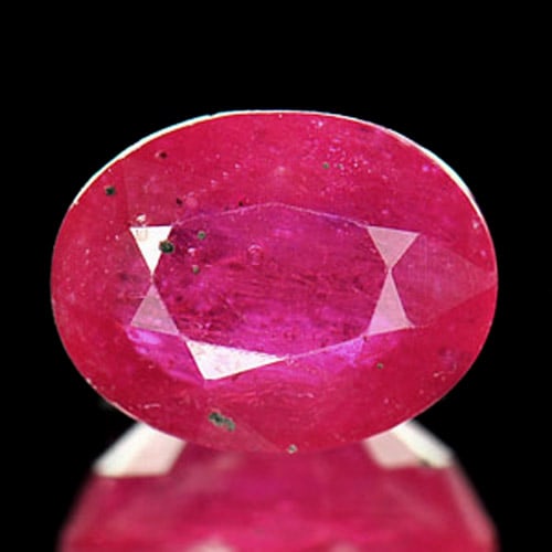 Natural Purplish Pink Ruby Gemstones 2.93 Ct. Oval Shape 9 x 7 Mm.: Product ID: 805926663 Product Name: Natural Ruby Weight: 2.93 CT. Size: 9 x 7 x 4.7 MM. Shape: Oval Color: Purplish Pink Clarity:VSI Luster: Good Gems Origin: Mozambique Treatment: Heated (Lead-glass 