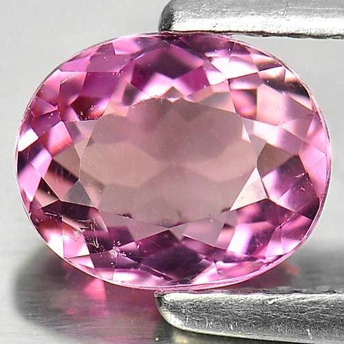 Natural Pink Tourmaline 0.95 Ct. Oval Shape Gemstones 6.8 x 5.5 Mm.: Product ID: 807237066 Product Name: Natural Tourmaline Weight: 0.95 CT. Size: 6.8 x 5.5 x 3.5 MM. Shape: Oval Color: Pink Clarity:VSI Luster: Very Good Gems Origin: Nigeria Treatment: Unheated Crystal