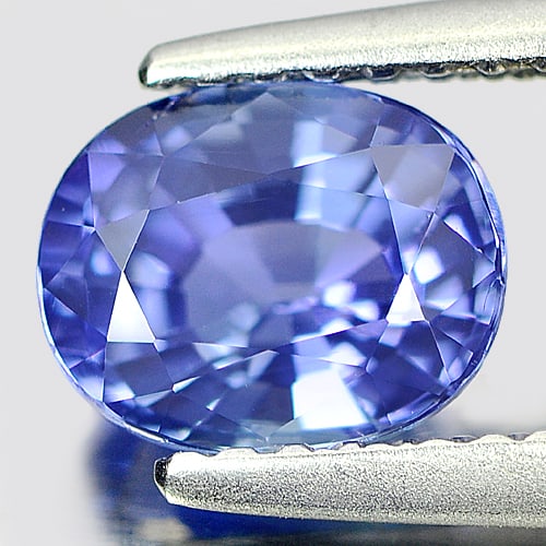 Natural Blue Tanzanite Gemstones 1.27 Ct. Clean Oval Shape 7.2 x 5.8 Mm.: Product ID: 807004068 Product Name: Natural Tanzanite Weight: 1.27 CT. Size: 7.2 x 5.8 x 4.2 MM. Shape: Oval Color: Blue Clarity:IF Luster: Very Good Gems Origin: Tanzania Treatment: Heated Crystal St