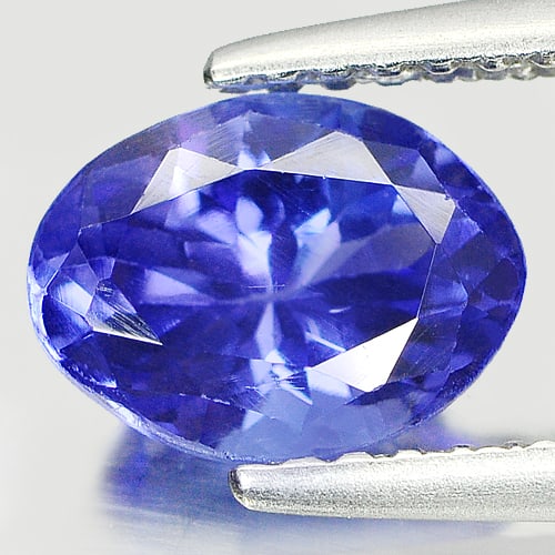 Natural Blue Tanzanite Gemstones 1.30 Ct. Oval Shape 8 x 6 Mm.: Product ID: 807008965 Product Name: Natural Tanzanite Weight: 1.30 CT. Size: 8 x 6 x 4.2 MM. Shape: Oval Color: Blue Clarity:VSI Luster: Good Gems Origin: Tanzania Treatment: Heated Crystal Structure: