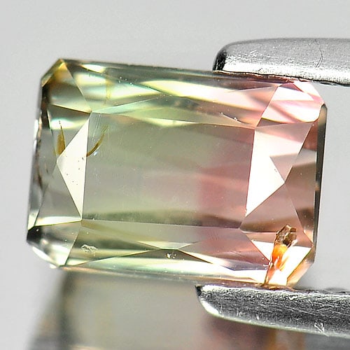 Natural Bi Color Tourmaline Gemstones 1.71 Ct. Octagon Shape 7.4 x 5.4 Mm.: Product ID: 807230423 Product Name: Natural Tourmaline Weight: 1.71 CT. Size: 7.4 x 5.4 x 4.3 MM. Shape: Octagon Color: Bi Color Clarity:SI Luster: Good Gems Origin: Nigeria Treatment: Unheated Crysta