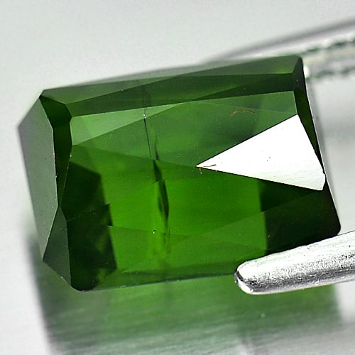 Natural Green Tourmaline Gemstones 3.72 Ct. Octagon Shape 9.8 x 7.8 Mm. - 3
