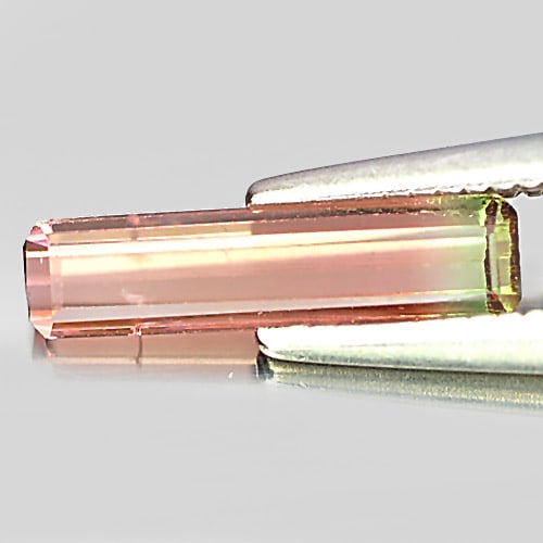 Natural Greenish Pink Tourmaline Gemstones 0.67 Ct. Clean Octagon Shape 11.2 x 2.8 Mm.: Product ID: 807248313 Product Name: Natural Tourmaline Weight: 0.67 CT. Size: 11.2 x 2.8 x 2.1 MM. Shape: Octagon Color: Greenish Pink Clarity:VSI Luster: Good Gems Origin: Nigeria Treatment: Unheated
