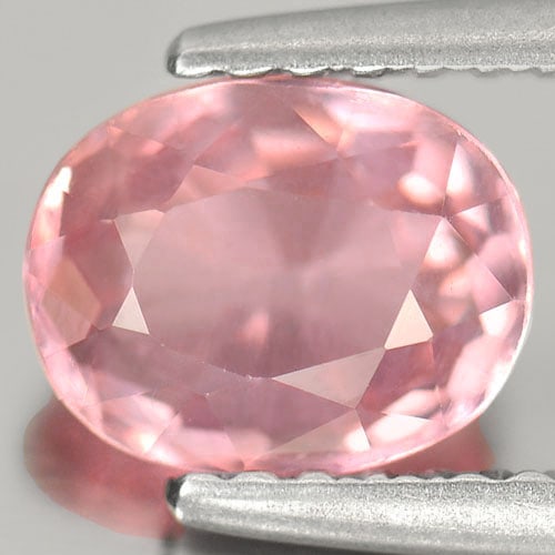 Natural Pink Tourmaline Gemstones 1.19 Ct. Oval Shape 7.2 x 5.7 Mm.: Product ID: 807250168 Product Name: Natural Tourmaline Weight: 1.19 CT. Size: 7.2 x 5.7 x 4 MM. Shape: Oval Color: Pink Clarity:VSI Luster: Very Good Gems Origin: Nigeria Treatment: Unheated Crystal S