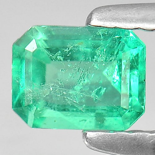 Natural Green Emerald Gemstones 0.42 Ct. Octagon Shape 5.5 x 4.2 Mm.: Product ID: 802401282 Product Name: Natural Emerald Weight: 0.42 CT. Size: 5.5 x 4.2 x 2.7 MM. Shape: Octagon Color: Green Clarity:SI Luster: Good Gems Origin: Columbia Treatment: Unheated Crystal Str