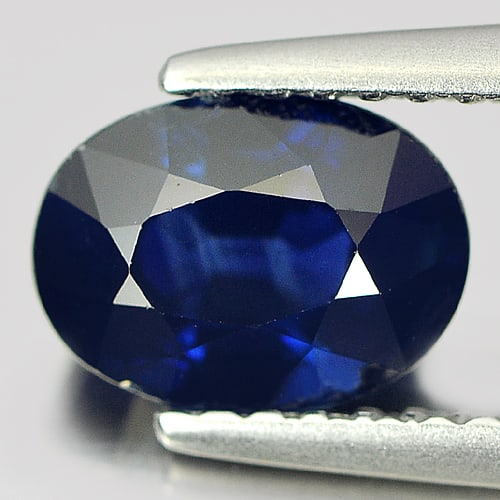 Natural Blue Sapphire Gemstones 1.69 Ct. Clean Oval Shape 7.74 x 5.68 Mm.: Product ID: 806007493 Product Name: Natural Blue Sapphire Weight: 1.69 CT. Size: 7.74 x 5.68 x 4.27 MM. Shape: Oval Color: Blue Clarity:VSI Luster: Good Gems Origin: Madagascar Treatment: Heated Cryst