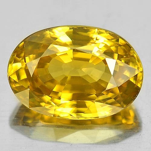Natural Yellow Zircon Gemstones 8.48 Ct. VVS Oval Shape 12.7 x 8.9 Mm.: Product ID: 807729517 Product Name: Natural Zircon Weight: 8.48 CT. Size: 12.7 x 8.9 x 6.7 MM. Shape: Oval Color: Yellow Clarity:VVS Luster: Very Good Gems Origin: Cambodia Treatment: Heated Crystal S