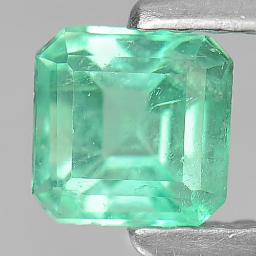 Natural Green Emerald Gemstones 0.49 Ct. Octagon Shape 4.7 x 4.7 Mm.: Product ID: 802402337 Product Name: Natural Emerald Weight: 0.49 CT. Size: 4.7 x 4.7 x 3.4 MM. Shape: Octagon Color: Green Clarity:VSI Luster: Good Gems Origin: Columbia Treatment: Unheated Crystal St