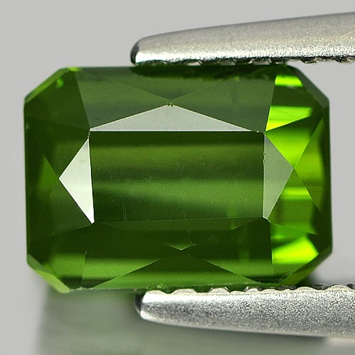 Natural Green Tourmaline Gemstones 1.93 Ct. Octagon Shape 7.8 x 5.8 Mm.: Product ID: 807221087 Product Name: Natural Tourmaline Weight: 1.93 CT. Size: 7.8 x 5.8 x 4.8 MM. Shape: Octagon Color: Green Clarity:VSI Luster: Good Gems Origin: Nigeria Treatment: Unheated Crystal 