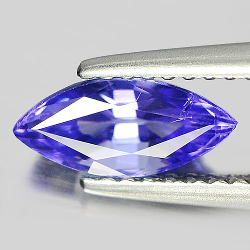 Natural Blue Tanzanite Gemstone 1.13 Ct. Marquise Shape 9.1 x 4.1 Mm.: Product ID: 807009135 Product Name: Natural Tanzanite Weight: 1.13 CT. Size: 9.1 x 4.1 x 4.2 MM. Shape: Marquise Color: Violet Blue Clarity:VVS Luster: Good Gems Origin: Tanzania Treatment: Heated Cry