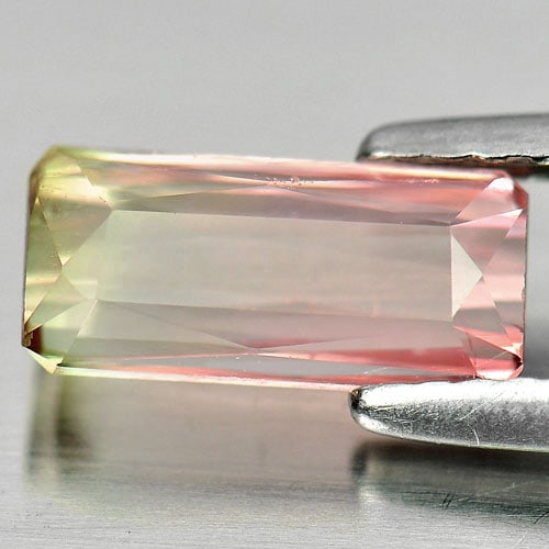 Natural Bi Color Tourmaline Gemstones 1.69 Ct. VS Octagon Shape 9.8 x 4.5 Mm.: Product ID: 807238274 Product Name: Natural Tourmaline Weight: 1.69 CT. Size: 9.8 x 4.5 x 3.8 MM. Shape: Octagon Color: Bi Color Clarity:VS Luster: Good Gems Origin: Mozambique Treatment: Unheated Cry