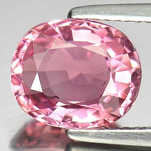 Natural Pink Tourmaline Gemstones 2.38 Ct. Oval Shape 9.6 x 8 Mm.: Product ID: 807212652 Product Name: Natural Tourmaline Weight: 2.38 CT. Size: 9.6 x 8 x 4.4 MM. Shape: Oval Color: Pink Clarity:VSI Luster: Very Good Gems Origin: Nigeria Treatment: Unheated Crystal S