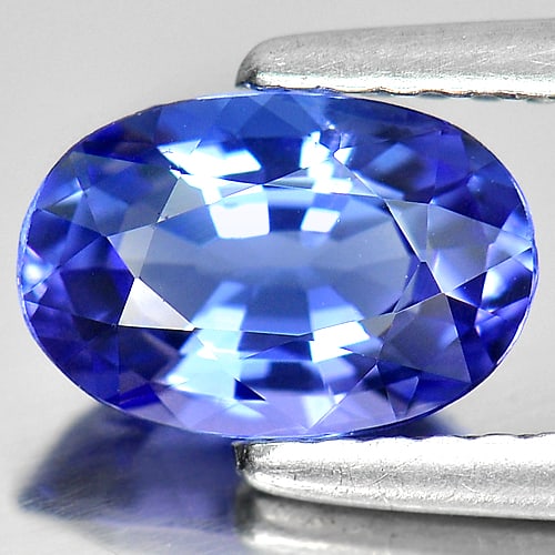 Natural Blue Tanzanite Gemstones 1.14 Ct. VVS Oval Shape 8.2 x 5.5 Mm.: Product ID: 807006342 Product Name: Natural Tanzanite Weight: 1.14 CT. Size: 8.2 x 5.5 x 3.5 MM. Shape: Oval Color: Blue Clarity:VVS Luster: Good Gems Origin: Tanzania Treatment: Heated Crystal Struct
