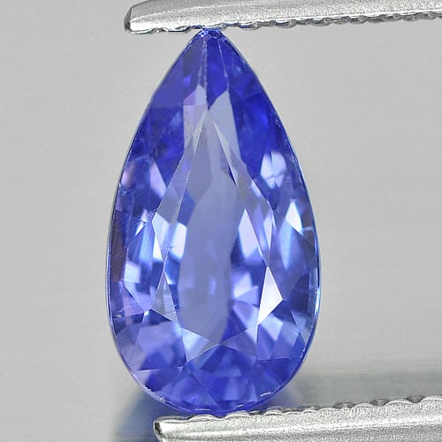 Natural Blue Tanzanite Gemstones 1.26 Ct. Pear Shape 9.2 x 5 Mm.: Product ID: 807009182 Product Name: Natural Tanzanite Weight: 1.26 CT. Size: 9.2 x 5 x 4 MM. Shape: Pear Color: Blue Clarity:VSI Luster: Very Good Gems Origin: Tanzania Treatment: Heated Crystal Struc