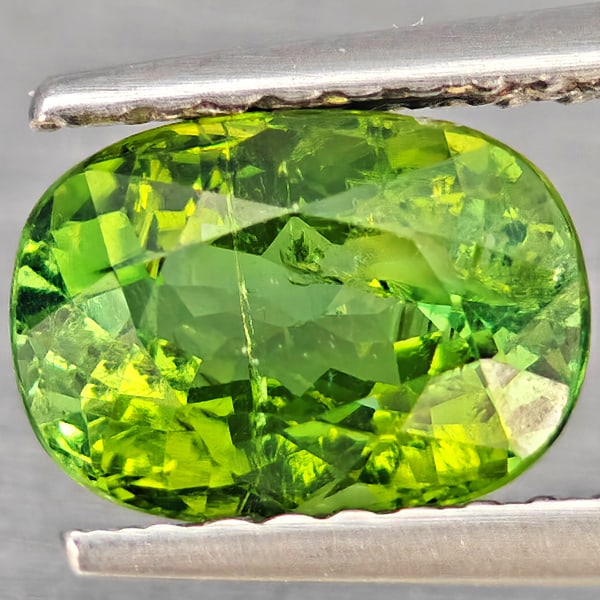 Natural Green Tourmaline Gemstones 1.44 Ct. Oval Shape 7.9 x 5.7 Mm.: Product ID: 807251132 Product Name: Natural Tourmaline Weight: 1.44 CT. Size: 7.9 x 5.7 x 4.6 MM. Shape: Oval Shape Color: Green Clarity:SI1 Luster: Good Gems Origin: Nigeria Treatment: Unheated Cryst