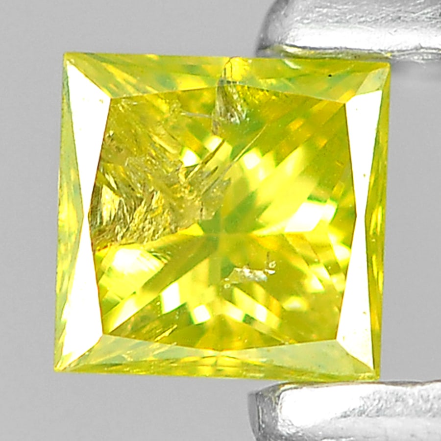 Natural Yellow Loose Diamond Gemstones 0.11 Ct. Square Princess Cut 2.7 x 2.7 Mm.: Product ID: 802104511 Product Name: Natural Enhanced Diamond Weight: 0.11 CT. Size: 2.7 x 2.7 x 1.8 MM. Shape: Square Princess Cut Color: Yellow Clarity:SI1 Luster: Scintillating Gems Origin: Belgium 