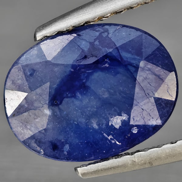 Natural Blue Sapphire Gemstones 2.69 Ct. Oval Shape 10.5 x 8.1 Mm.: Product ID: 806012492 Product Name: Natural Blue Sapphire Weight: 2.69 CT. Size: 10.5 x 8.1 x 3.7 MM. Shape: Oval Shape Color: Blue Clarity:SI1 Luster: Good Gems Origin: Madagascar Treatment: Heated (