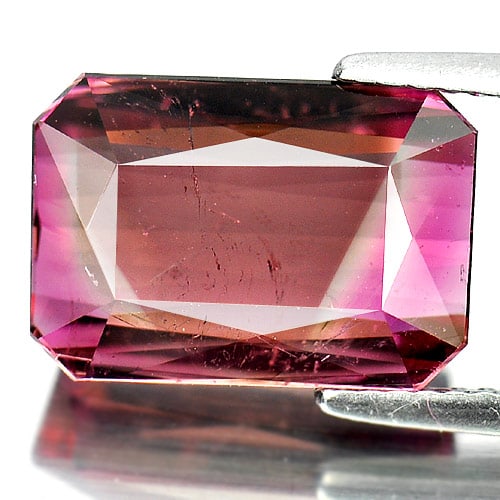 Natural Multi Color Tourmaline Gemstones 6.68 Ct. Octagon 13.5 x 9.3 Mm.: Product ID: 807230408 Product Name: Natural Tourmaline Weight: 6.68 CT. Size: 13.5 x 9.3 x 5.4 MM. Shape: Octagon Color: Multi Color Clarity:VSI Luster: Good Gems Origin: Nigeria Treatment: Unheated C