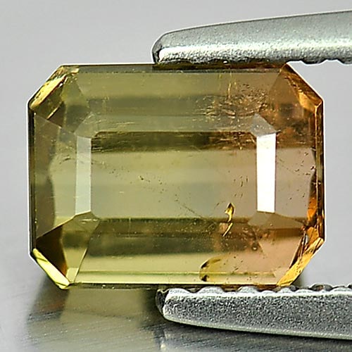 Natural Bi Color Tourmaline Gemstones 1.26 Ct. Octagon Shape 6.8 x 5.3 Mm.: Product ID: 807244152 Product Name: Natural Tourmaline Weight: 1.26 CT. Size: 6.8 x 5.3 x 3.8 MM. Shape: Octagon Color: Bi Color Clarity:SI1 Luster: Good Gems Origin: Nigeria Treatment: Unheated Cryst
