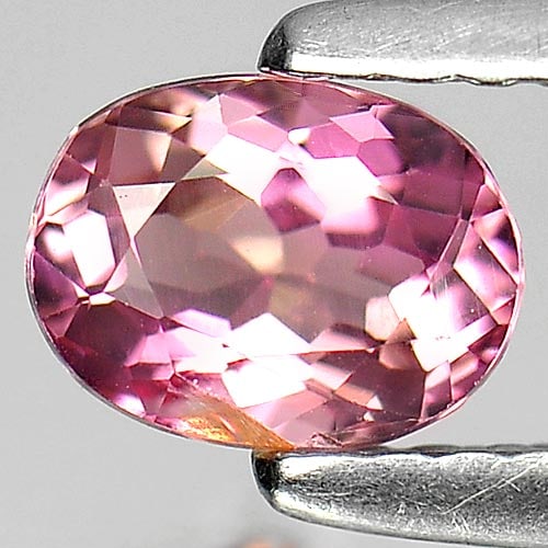 Natural Pink Tourmaline Gemstones 0.57 Ct. Oval Shape 6 x 4.5 Mm.: Product ID: 807249327 Product Name: Natural Tourmaline Weight: 0.57 CT. Size: 6 x 4.5 x 3.3 MM. Shape: Oval Color: Pink Clarity:VSI Luster: Good Gems Origin: Nigeria Treatment: Unheated Crystal Struct