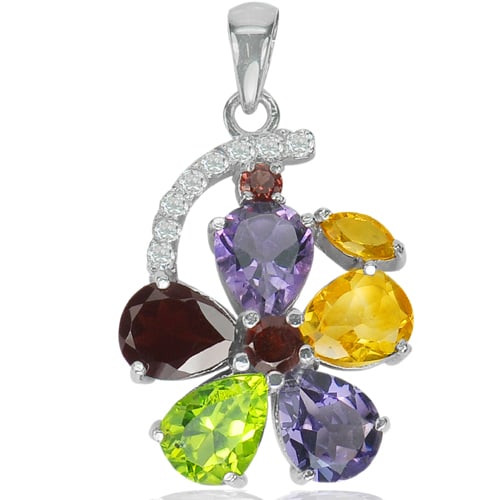 Natural Amethyst Garnet Peridot Citrine Iolite Gemstones 925 Sterling Silver Pendant Jewelry 7.37: Product ID: 207102427 Product Type: 925 Sterling Silver Fine Jewelry Jewelry Weight: 7.37 Grams. Gemstones Color: Multi-Color Metal: Solid Silver 92.5%. Gemstone Detail: Natural Purple Amethyst Pear S