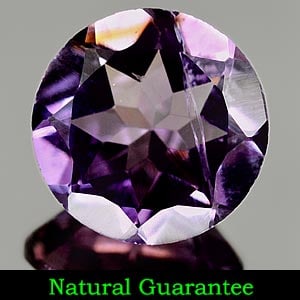 Natural Purple Amethyst Gemstones 2.18 Ct. Round Shape 9.1 Mm. (1 of 3)
