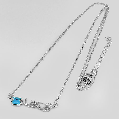925 Sterling Silver Necklace Jewelry White Gold Plated 2.21 Grams Length 14 Inch.: Product ID: 280540239 Product Type: 925 Sterling Silver Fine Jewelry Jewelry Weight: 2.21 Grams. Gemstones Color: White Metal: Solid Silver 92.5%. Gemstone Detail: About 2.21 Grams. White CZ Round Siz
