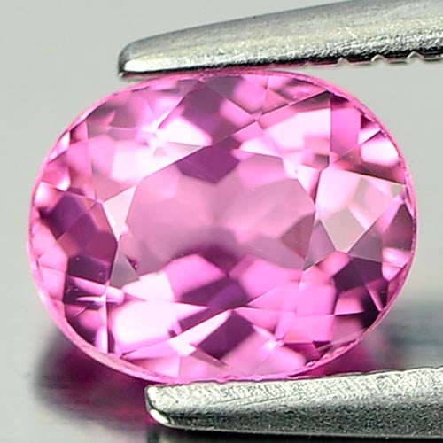 Natural Pink Tourmaline Gemstones 0.89 Ct. VVS Oval Shape 6.6 x 5.2 Mm.: Product ID: 807237110 Product Name: Natural Tourmaline Weight: 0.89 CT. Size: 6.6 x 5.2 x 3.7 MM. Shape: Oval Color: Pink Clarity:VVS Luster: Very Good Gems Origin: Nigeria Treatment: Unheated Crystal