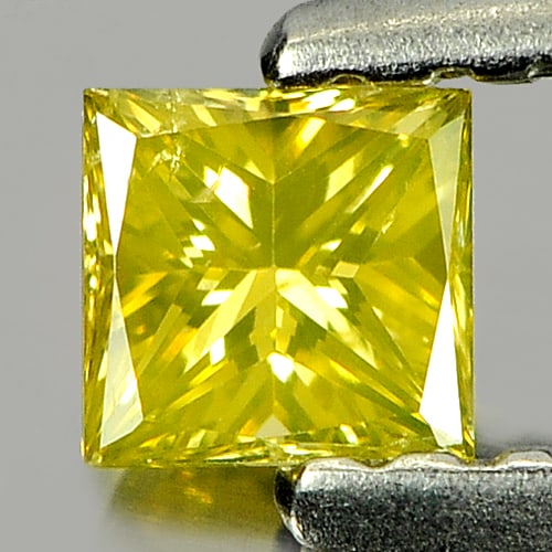 Natural Yellow Loose Diamond 0.17 Ct. Square Princess Cut 3.2 x 3.1 Mm.: Product ID: 802103787 Product Name: Natural Enhanced Diamond Weight: 0.17 CT. Size: 3.2 x 3.1 x 2.2 MM. Shape: Square Princess Cut Color: Yellow Clarity:SI1 Luster: Good Gems Origin: Belgium Treatment