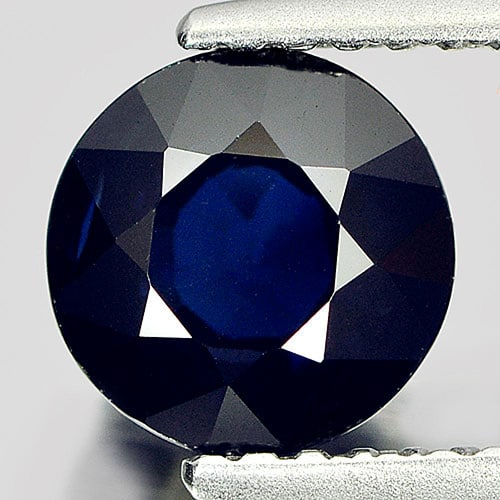Natural Blue Sapphire Gemstones 1.59 Ct. VVS Round Shape 6.76 x 6.81 Mm.: Product ID: 806007666 Product Name: Natural Blue Sapphire Weight: 1.59 CT. Size: 6.76 - 6.81 x 4.00 MM. Shape: Round Color: Blue Clarity:VVS Luster: Good Gems Origin: Madagascar Treatment: Heated Crys