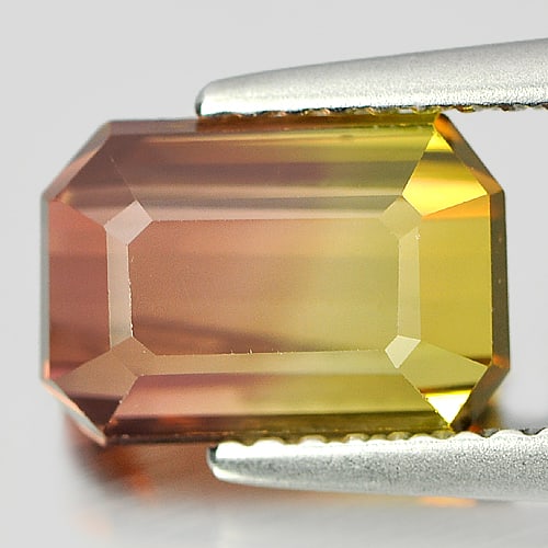 Natural Bi Color Tourmaline Gemstones 2.91 Ct. Clean Octagon Shape 9.3 x 6.3 Mm.: Product ID: 807237845 Product Name: Natural Tourmaline Weight: 2.91 CT. Size: 9.3 x 6.3 x 5 MM. Shape: Octagon Color: Bi Color Clarity:IF Luster: Very Good Gems Origin: Nigeria Treatment: Unheated Cry