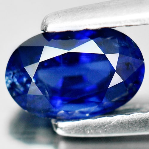 Natural Blue Sapphire Gemstone 1.13 Ct. Oval Shape 6.89 x 4.72 Mm.: Product ID: 806007553 Product Name: Natural Blue Sapphire Weight: 1.13 CT. Size: 6.89 x 4.72 x 3.88 MM. Shape: Oval Color: Blue Clarity:SI Luster: Good Gems Origin: Madagascar Treatment: Heated Crysta
