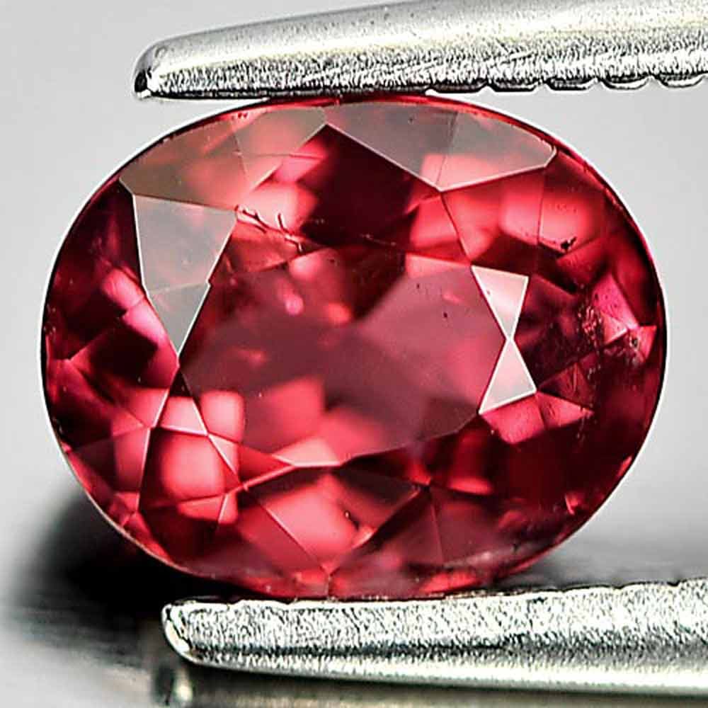 Natural Reddish Pink Tourmaline Gemstones 1.13 Ct. Oval Shape 6.9 x 5.7 Mm.: Product ID: 807244030 Product Name: Natural Tourmaline Weight: 1.13 CT. Size: 6.9 x 5.7 x 4.4 MM. Shape: Oval Color: Reddish Pink Clarity:VSI Luster: Good Gems Origin: Nigeria Treatment: Unheated Crys