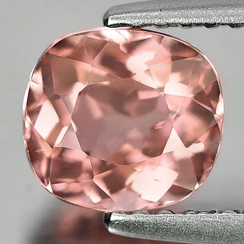Natural Pink Tourmaline Gemstones 1.27 Ct. VVS Cushion Shape 7 x 6.4 Mm.: Product ID: 807244043 Product Name: Natural Tourmaline Weight: 1.27 CT. Size: 7 x 6.4 x 4.2 MM. Shape: Cushion Color: Pink Clarity:VVS Luster: Good Gems Origin: Nigeria Treatment: Unheated Crystal Str