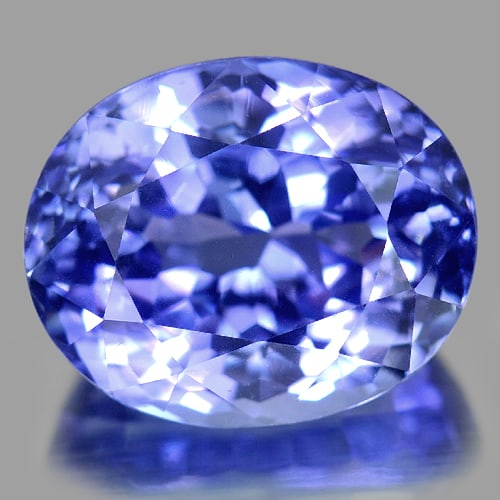 Natural Blue Tanzanite Gemstones 17.25 Ct. Clean Oval 15.96 x 13.10 Mm. (1 of 4)