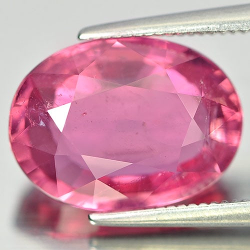 Natural Pink Tourmaline Gemstones 6.14 Ct. Oval Shape 13.3 x 9.8 Mm.: Product ID: 807237233 Product Name: Natural Tourmaline Weight: 6.14 CT. Size: 13.3 x 9.8 x 6.3 MM. Shape: Oval Color: Pink Clarity:SI Luster: Good Gems Origin: Nigeria Treatment: Unheated Crystal Stru