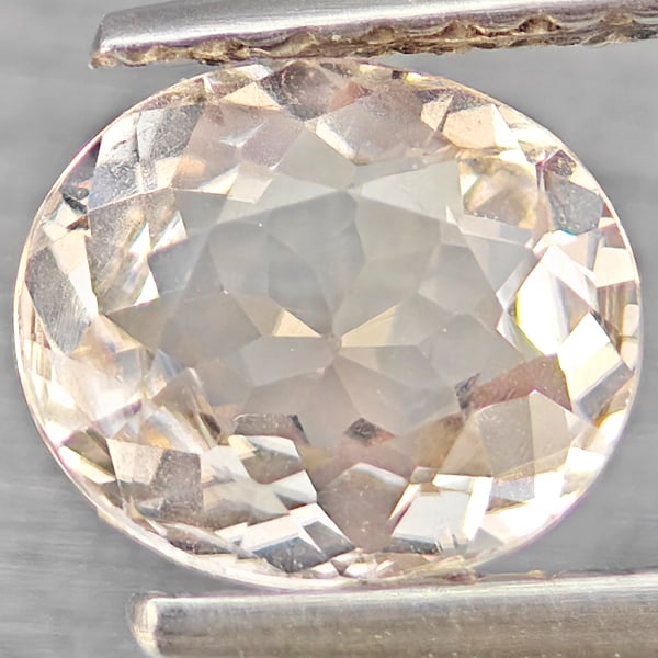 Natural Pinkish Peach Tourmaline Gemstones 0.81 Ct. Oval Shape 6.8 x 5.9 Mm.: Product ID: 807250992 Product Name: Natural Tourmaline Weight: 0.81 CT. Size: 6.8 x 5.9 x 3.4 MM. Shape: Oval Shape Color: Pinkish Peach Clarity:SI1 Luster: Good Gems Origin: Nigeria Treatment: Unheat