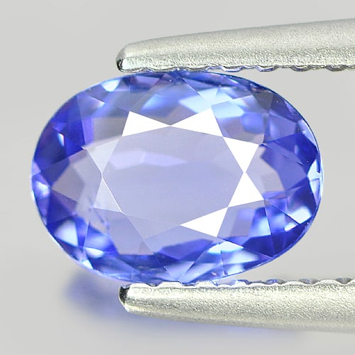 Natural Blue Tanzanite Gemstones 0.87 Ct. Clean Oval Shape 7.22 x 5.27 Mm.: Product ID: 807004223 Product Name: Natural Tanzanite Weight: 0.87 CT. Size: 7.22 x 5.27 x 2.84 MM. Shape: Oval Color: Blue Clarity:IF Luster: Very Good Gems Origin: Tanzania Treatment: Heated Crystal