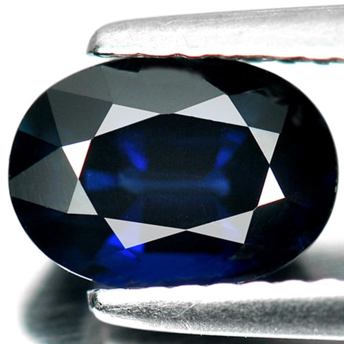 Natural Blue Sapphire Gemstones 1.60 Ct. VVS Oval Shape 7.92 x 5.70 Mm. (1 of 4)