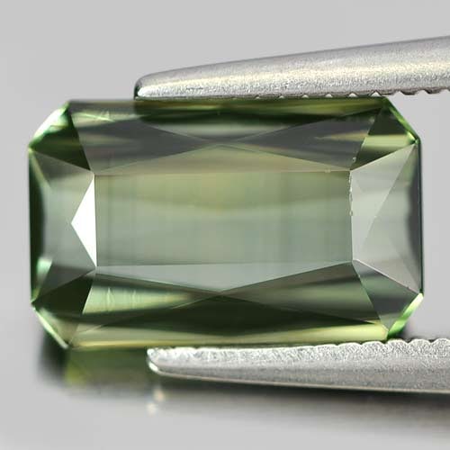 Natural Green Tourmaline Gemstones 2.75 Ct. Clean Octagon 10.1 x 6.4 Mm.: Product ID: 807220986 Product Name: Natural Tourmaline Weight: 2.75 CT. Size: 10.1 x 6.4 x 4.4 MM. Shape: Octagon Color: Green Clarity:IF Luster: Good Gems Origin: Nigeria Treatment: Unheated Crystal 