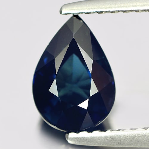 Natural Blue Sapphire Gemstone 1.54 Ct. Pear Shape 8.03 x 5.75 Mm.: Product ID: 806007589 Product Name: Natural Blue Sapphire Weight: 1.54 CT. Size: 8.03 x 5.75 x 4.23 MM. Shape: Pear Color: Blue Clarity:VVS Luster: Good Gems Origin: Madagascar Treatment: Heated Cryst