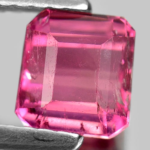 Natural Purplish Pink Tourmaline Gemstones 1.03 Ct. Octagon Shape 5.9 x 5.5 Mm.: Product ID: 807238960 Product Name: Natural Tourmaline Weight: 1.03 CT. Size: 5.9 x 5.5 x 3.8 MM. Shape: Octagon Color: Purplish Pink Clarity:SI Luster: Good Gems Origin: Nigeria Treatment: Unheated C