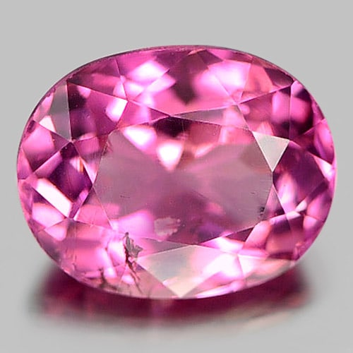 Natural Pink Tourmaline Gemstones 1.04 Ct. Oval Shape 7 x 5.6 Mm.: Product ID: 807246099 Product Name: Natural Tourmaline Weight: 1.04 CT. Size: 7 x 5.6 x 3.9 MM. Shape: Oval Color: Pink Clarity:SI1 Luster: Good Gems Origin: Nigeria Treatment: Unheated Crystal Struct